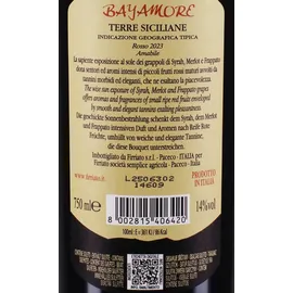 Firriato Bayamore Rosso di Rossi Sicilia DOC 2023
