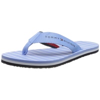 Tommy Hilfiger Damen Flip Flops Tommy Essential Rope Sandal Badeschuhe, Blau (Vessel Blue), 38 EU - 38 EU