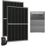 Anker Balkonkraftwerk 890W Anker SOLIX Solarbank 3 E2700 Pro mit 1/2/3/4/5 Erweiterungsakku