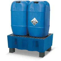 asecos® Auffangwanne Polyethylen 60 Liter grau