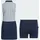 adidas Polokleid Ärmelloses Kleid Blau 128