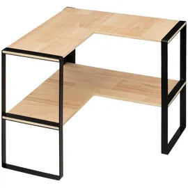 Five 5five - eckregal 2-stufig "blackwood"