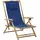 vidaXL Relaxstuhl 72,6 x 99,9 x 89 cm blau