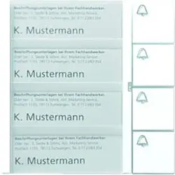 1St. Siedle BTM 650-04 W Tasten-Modul 4 Ruftaste 200035740-00 BTM650-04W