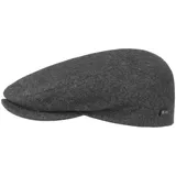 Lipodo Sport Flatcap Schiebermütze Damen Herren Flache Mütze mit Schirm Sportliche Schirmmütze Übergang Winter anthrazit 55 cm - 55