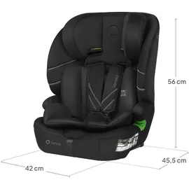 lionelo Levi Fix i-Size Schwarz