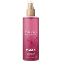 Mexx Inspired Warmth Body Mist für Frauen, fruchtiger-amber Duft für Frauen mit stimmungsaufhellenden Eigenschaften, 250 ml