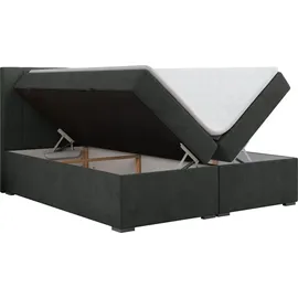 MKS Meble BOXBETT LOPE 160/200 - Dunkelgrau Strukture - H4