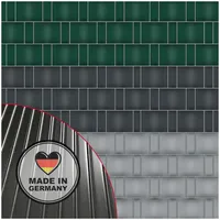 Noor Sichtschutzstreifen PP Pro Extrastark 0,19 m x 2,55 m Anthrazit