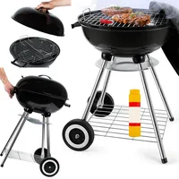 KIK GrillMaster GM6000 Garten Belüftung, mit Chromrost, Blende für