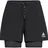 Odlo Essential 2-in-1 Short Damen Schwarz XS