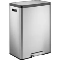 Eko - EcoCasa 2 Treteimer 45 Liter - Stainless