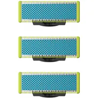 Philips Scherkopf OneBlade QP235/50 Blau/Grün 3 St.