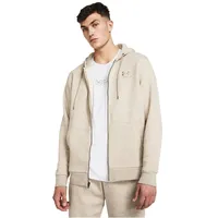 Under Armour Essential Fleece Reißverschlusspullover - Timberwolf Taupe Light