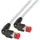 EFB Elektronik Netzwerkkabel S/FTP LSZH Draka UC900 TM21 2x90° grau 25m Kupferverkabelung