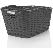 XLC Fahrradkorb Polyrattan schwarz