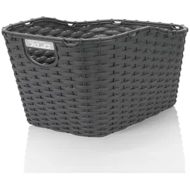 XLC Fahrradkorb Polyrattan schwarz