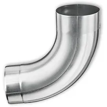 gromo Rohrbogen 85° Zink Ø 76 mm