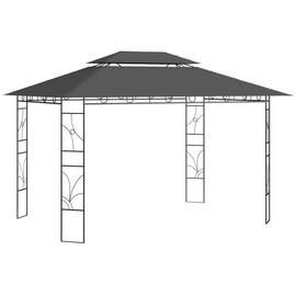 vidaXL Pavillon 4x3x2,7 m Anthrazit 160 g/m2