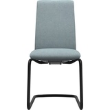 Stressless® Polsterstuhl Laurel, Low Back, Größe M, mit Beinen aus Stahl in Schwarz matt braun