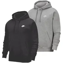 Nike Sportswear Club Fleece Hoodie Herren black/black/white L
