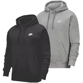 Nike Sportswear Club Fleece Hoodie Herren black/black/white L