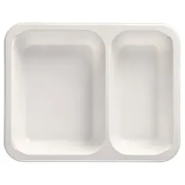 Papstar Starpak 50 Mikrowellenschalen, PP weiss