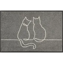 Wash+Dry Lovetails 50 x 75 cm Grau