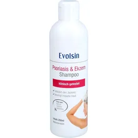 Evolsin Evolsin® Ekzem & Psoriasis Shampoo bei Schuppenflechte, Ekzemen &Neurodermitis auf kopfhaut & Körper I OHNE KORTISON I Medizinprodukt I Bei Neurodermitis & Schuppenflechte Kopfhaut