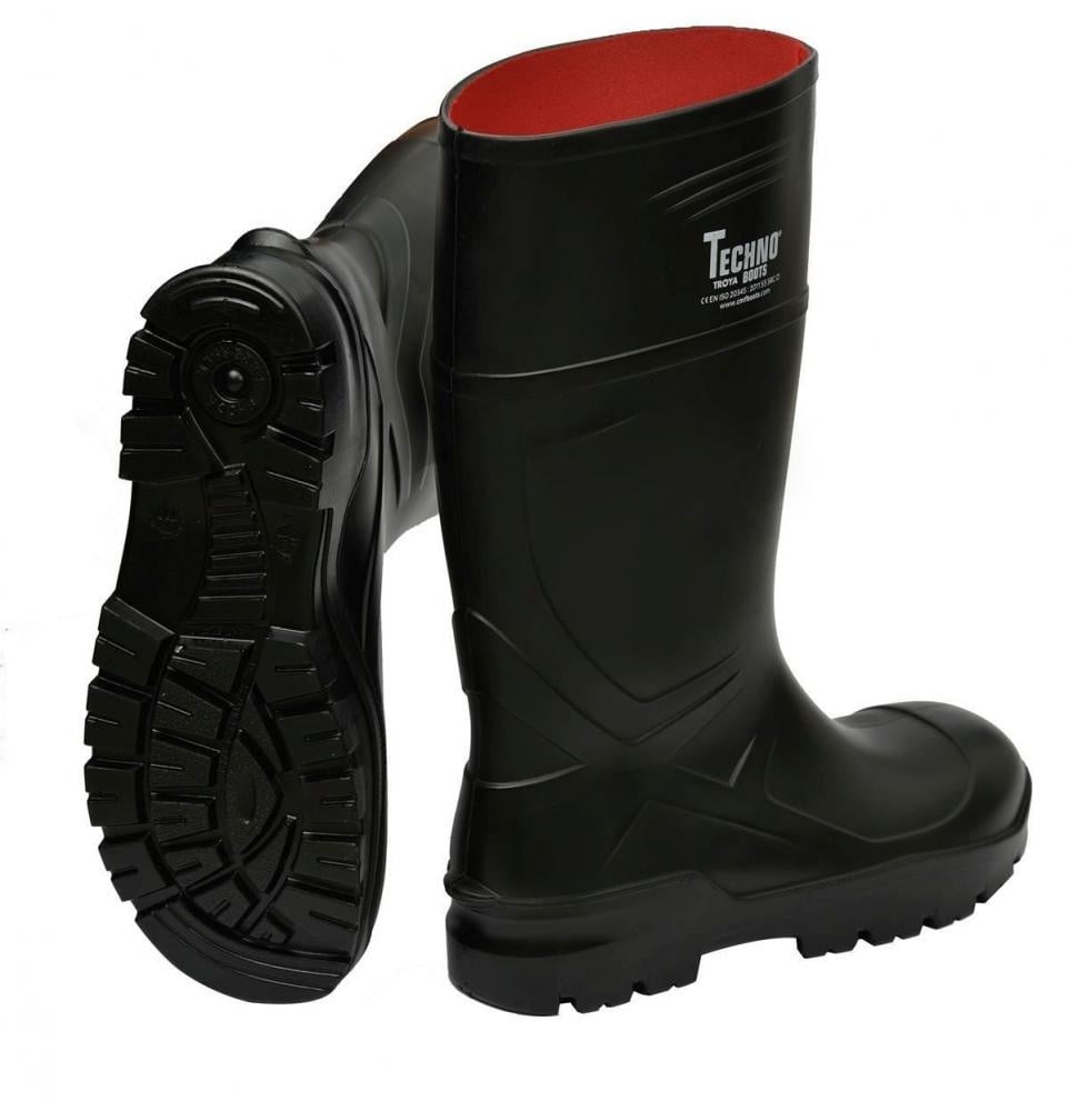 Sicherheitsstiefel S5 Gummistiefel Otra PU Stiefel schwarz