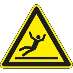 Dreifke® Warnschild Warnung vor Rutschgefahr, ASR/ISO, Recycling-Verbundplatte, SL 100mm