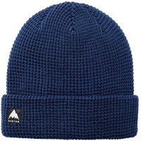 Burton Herren Recycled Waffle Beanie-Mütze, Dress Blue, 1SZ