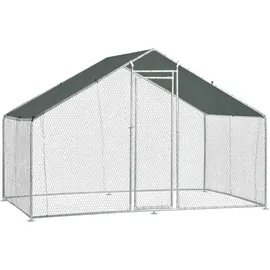 pro.tec Freilaufgehege Wels mit Sonnendach 3x2x2 m