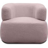 Domo Collection Sessel »800012«, Formschöner Polstersessel rosa