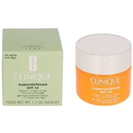 Clinique Superdefense SPF 40 Fatigue + 1st Signs Of Age Multi-Correcting Gel 50 ml