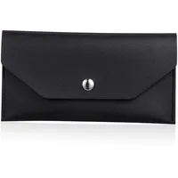 GALPADA Leder Geldumschlag Leder Geldbörsen Für Damen Geldbeutel Lange Geldbörse Für Damen Geldbörse Für Damen Lange Damen Geldbörse Umschlag Brieftasche Lange Geldbörse Damen - 18x9CM