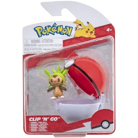 Pokémon Clip'n'Go Poké Balls - Igamaro & Pokéball, offizieller Pokéball mit 5cm Figur