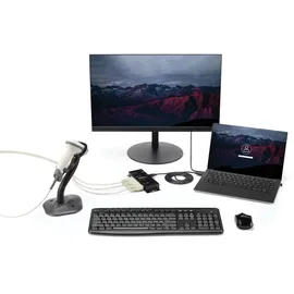 Startech 4 Port USB auf Seriell RS232 Adapter Hub