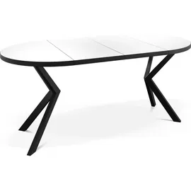 WFL GROUP Vincento Ø 120 cm weiß