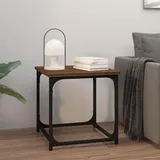 CKioict Betttisch Beistelltische fürs Wohnzimmer Sofatisch Beistelltisch Braun Eichen-Optik 40x40x40 cm Holzwerkstofffür Wohnzimmer, Schlafzimmer, Arbeitszimmer