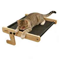 Fensterbett für Katzen,Schwebendes Hängesitz Indoor Möbel - Fensterbank-Bett mit Hängefunktion | Für Zuhause, Bauernhaus, Wohn- und Schlafzimmer, Balkon, Arbeitszimmer, Nachttisch, Fensterbank