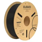 Elegoo PLA+ Filament, 1,75mm, 1kg - Farbton: Schwarz
