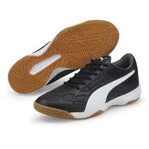 Puma Tenaz Multisport Indoor Schuhe, Black White-Iron Gate-Gum, 45 EU - 45 EU