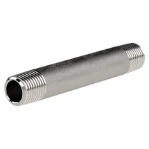Riegler Rohrdoppelnippel 23, AG/AG, R 3/4, Länge 100,0 mm