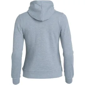 Clique Basic Kapuzenjacke Damen 95 - grau meliert S