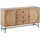Wohnling Sideboard 140 x 80 x 40 cm Braun