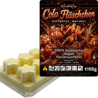 WonderWax Duftwachs Wax Melts für Duftlampe, 6 Sterne Duftmelt Wachsmelt Sojawachs Duftwachs Würfel für Raumdüfte, Wachs Duftöl Winter Indoor Schmelzen für Aromalampe Cola Fläschchen