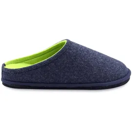 Löwenweiss Pantoffeln Blue/Fluo Green 47