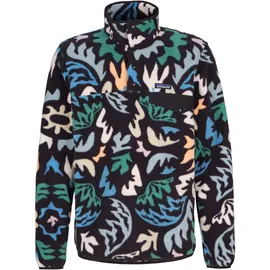 Patagonia Lightweight Synch Snap-T Fleecepullover Schwarz M
