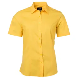 Damen Kurzarm Bluse "JN679" - M - yellow